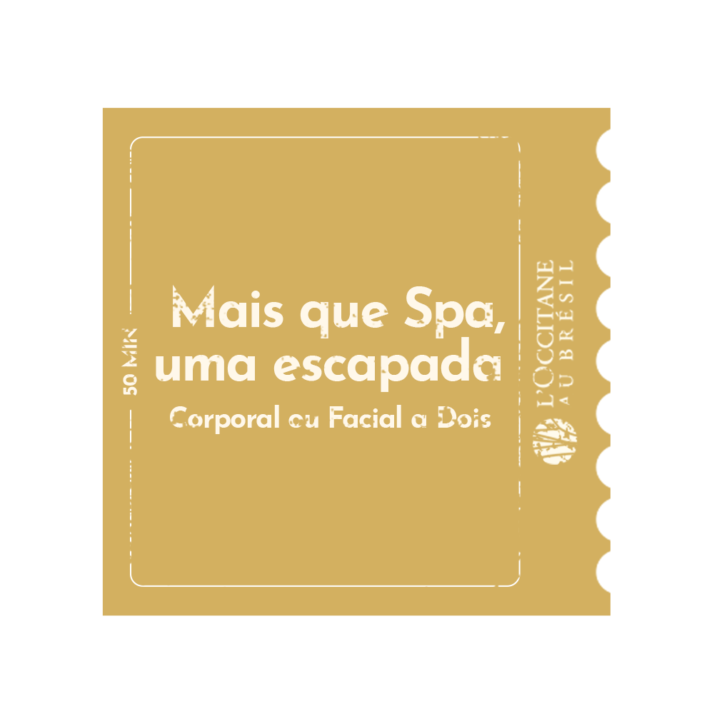 Tratamento a Dois 50 minutos + Adicional Banho de Imersão